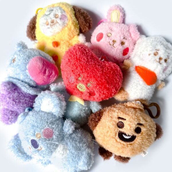 Llaveros BT21 serie 7 piezas - Imagen 2